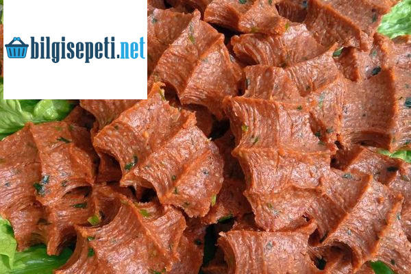Cevizli Etsiz Çiğ Köfte