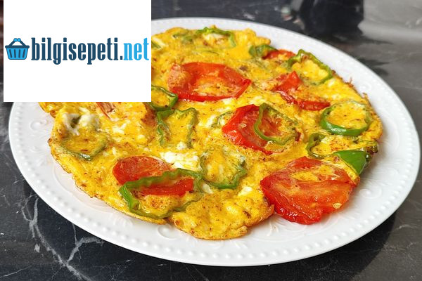 Domatesli Biberli Omlet