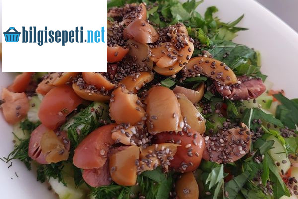 Zeytinli Chia Salata